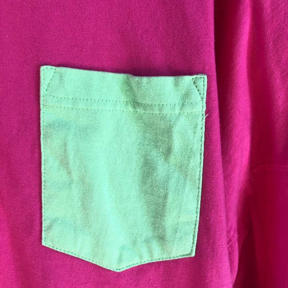 Pennant Color Block Pocket Front Sweatshirt - Picture 8 of 10